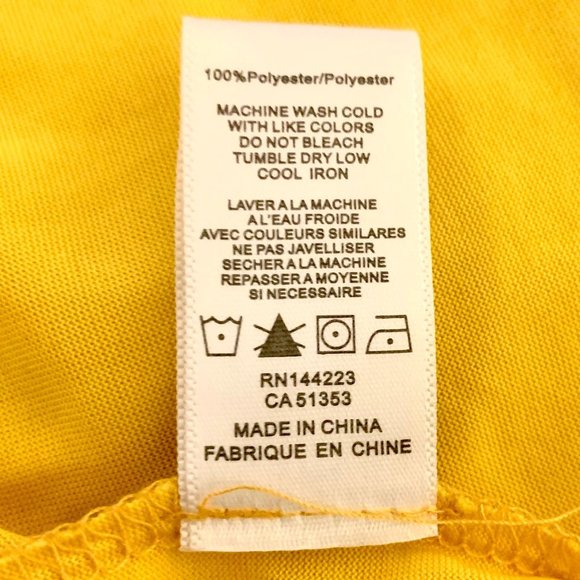 Bishop + Young Mini Dress Shift V-Neck Plunge Mustard Yellow Size Small Cutout - Picture 8 of 9